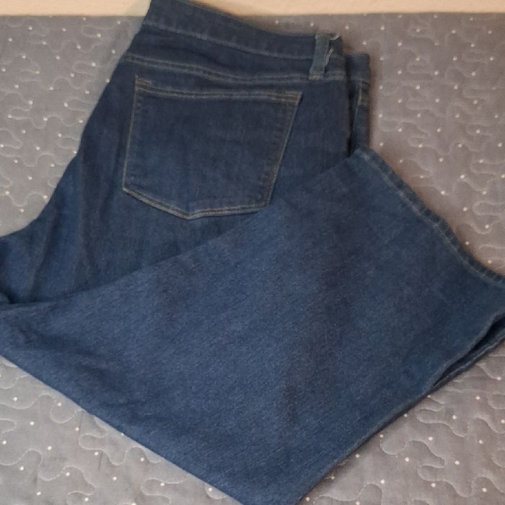 Riders by Lee Mid rise Blue Denim Capri Jeans size 18